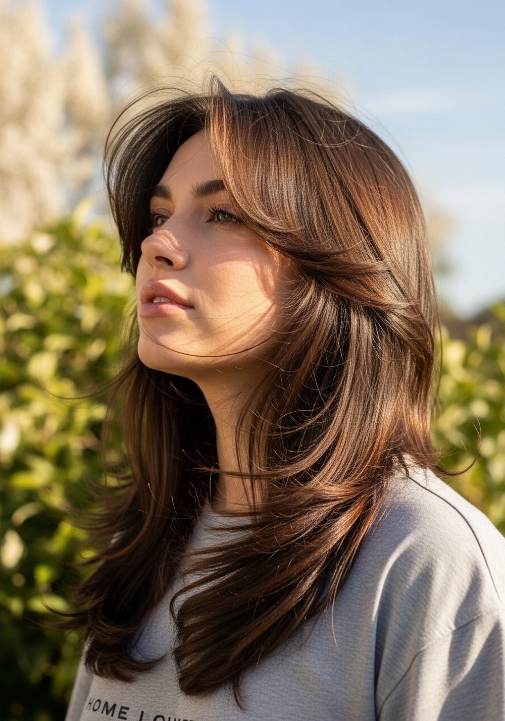 Butterfly Layers with Subtle Face Lift Effect Hairstyles