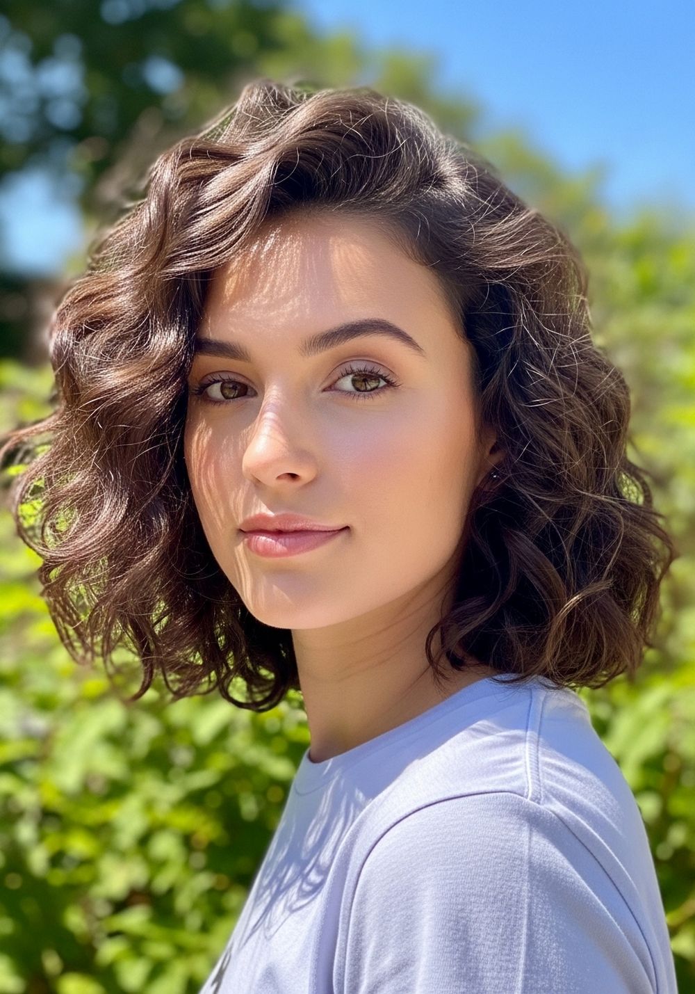 Classic Full Halo Curls Hairstyles
