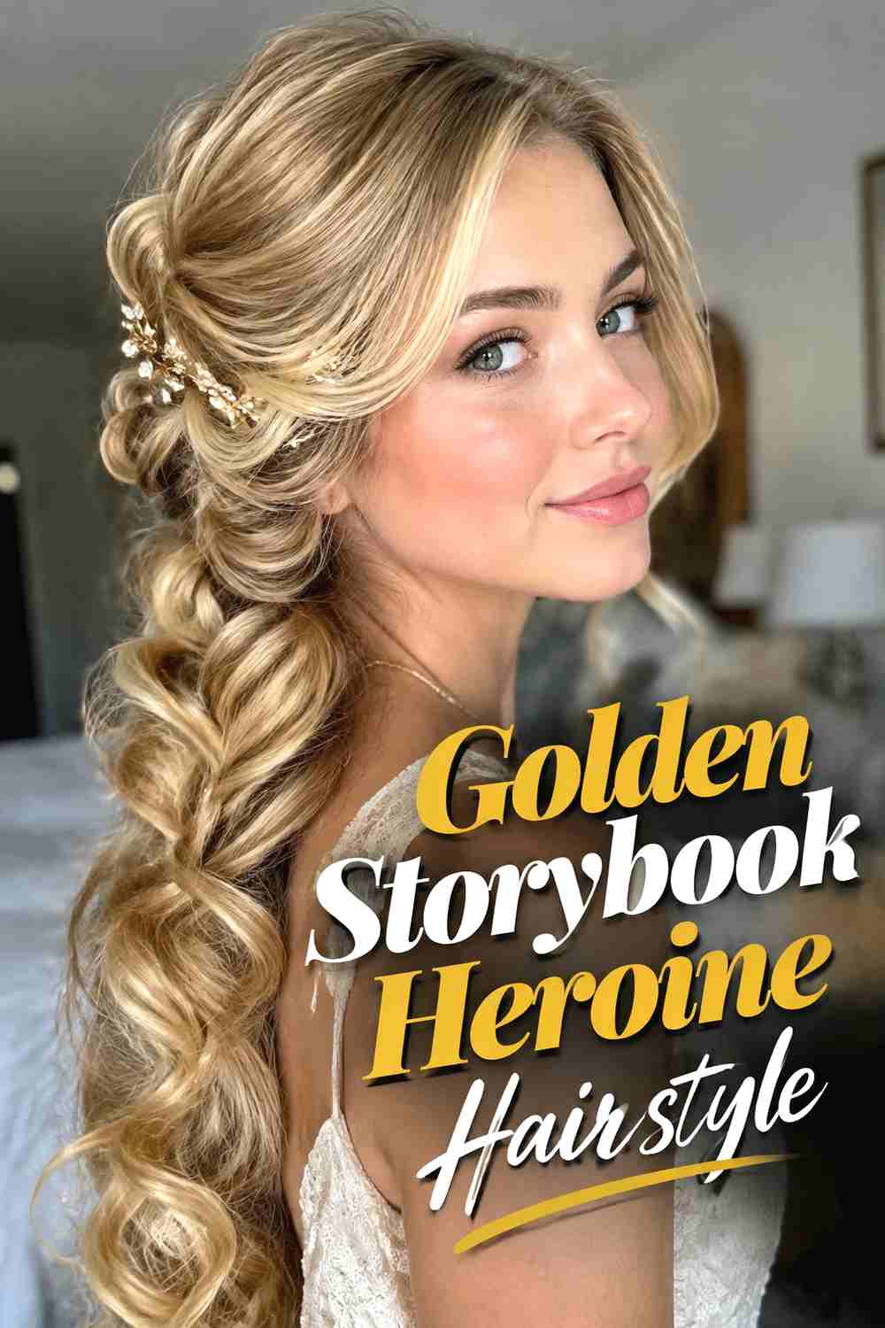 10. Golden Storybook Heroine Hairstyle