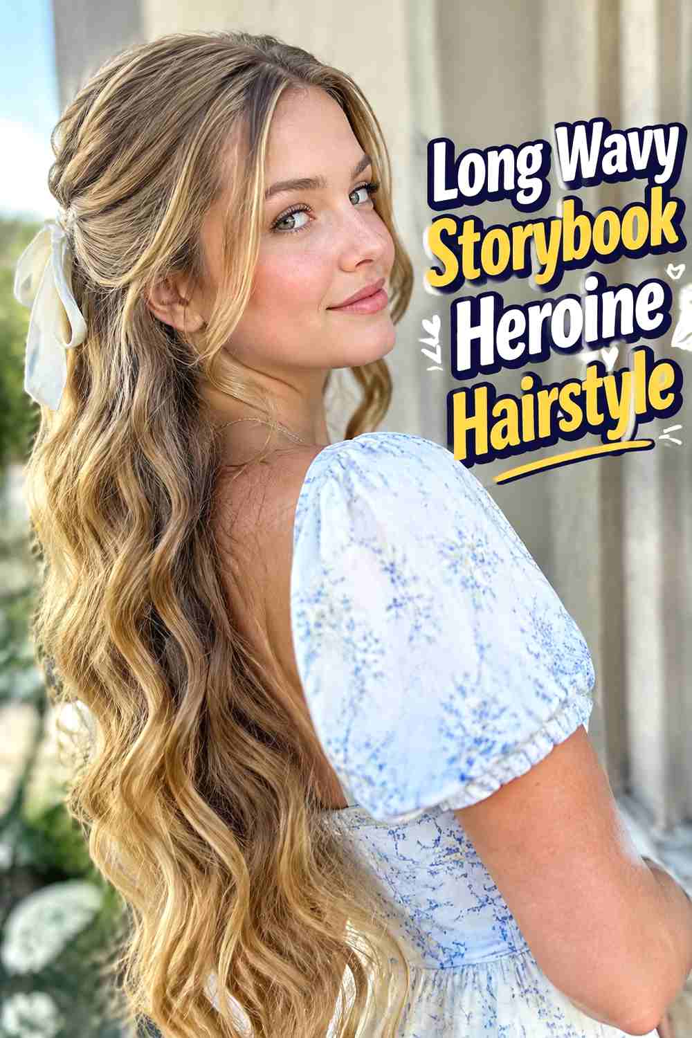 3. Long Wavy Storybook Heroine Hairstyle