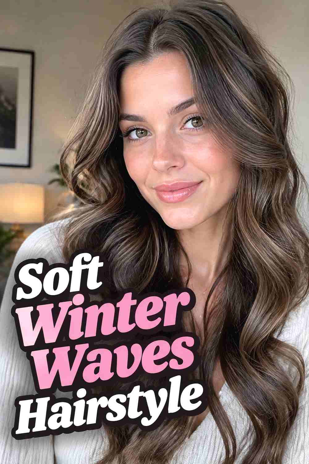 1. Soft Winter Waves Hairstyle