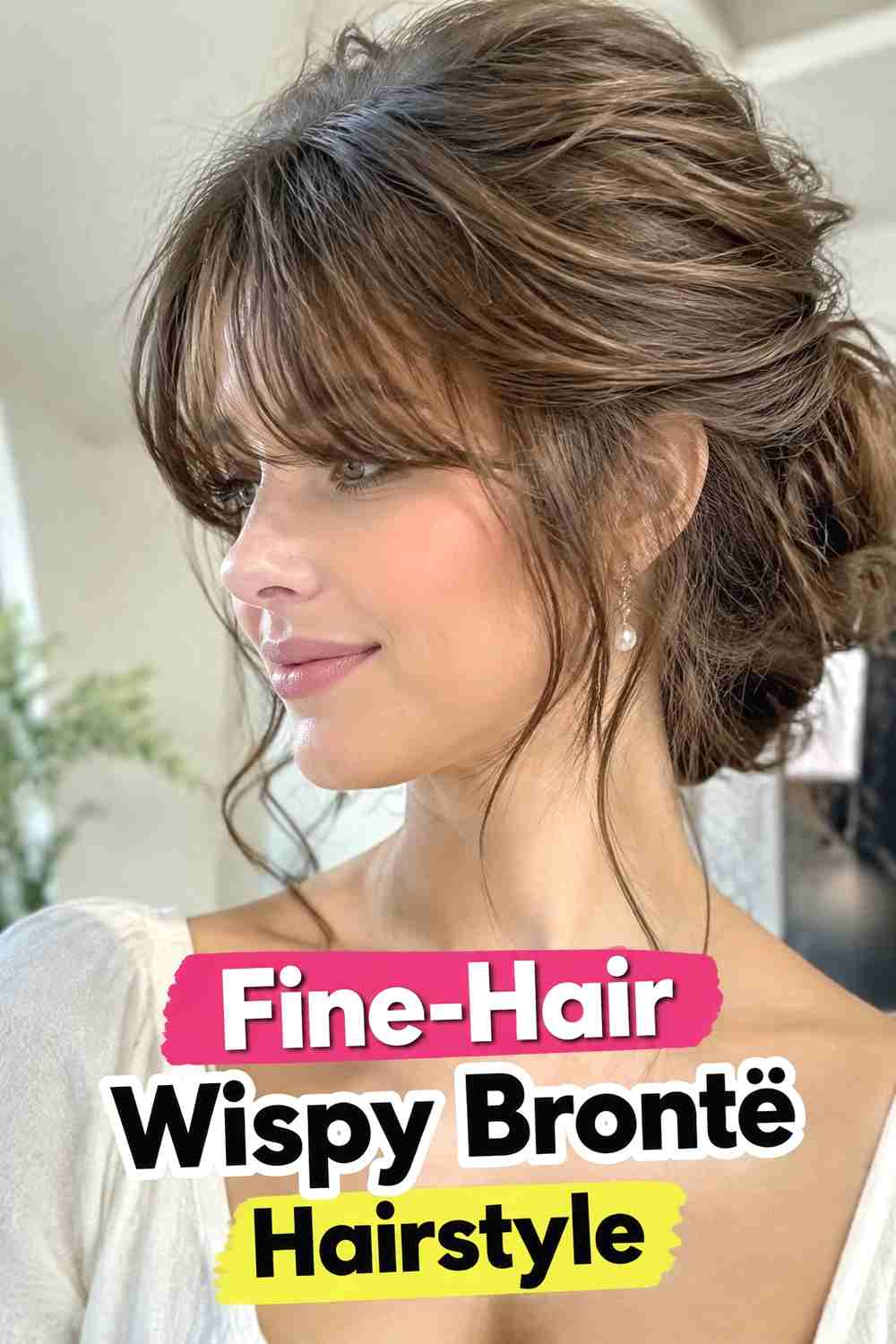 13. Thick Hair Romantic Bronte Hairstyle