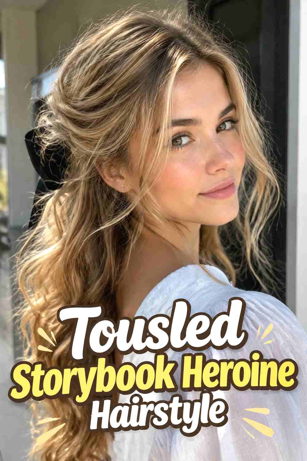 8. Tousled Storybook Heroine Hairstyle
